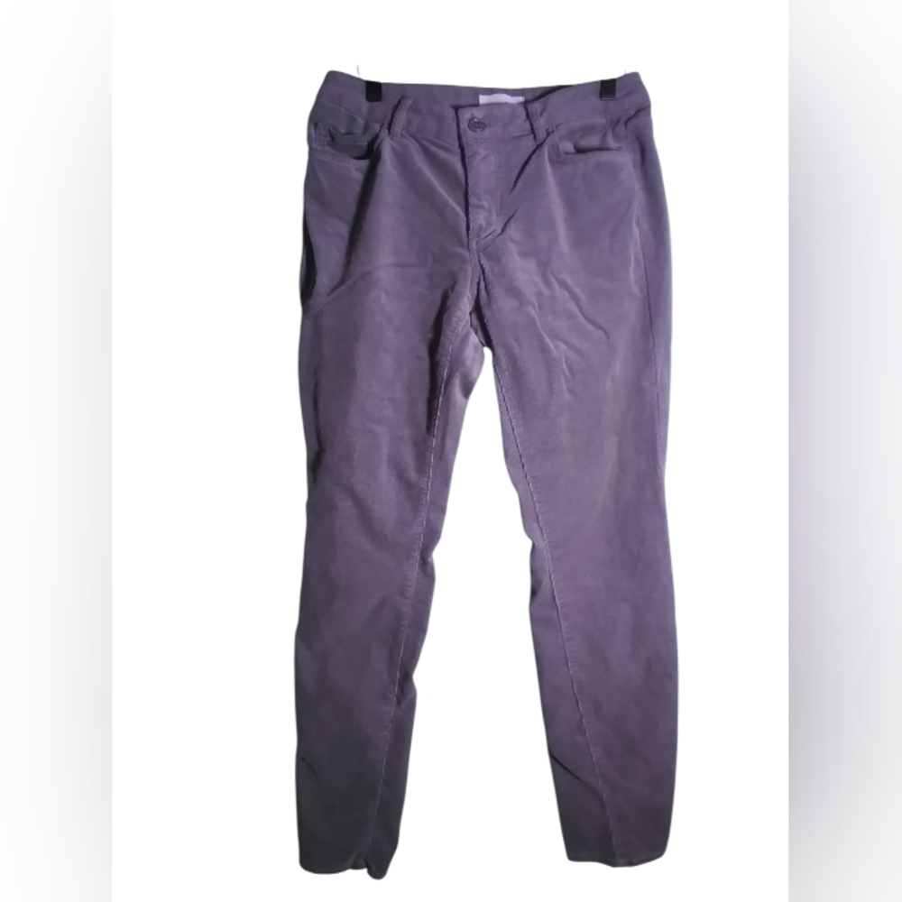 Loft Gray Womens Corduroy Pants Size 4/27 Casual Comfy